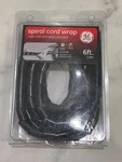 Ge Spiral Cable Wrap - 6FT Wire Cord Covers Bundle Sleeve Hose. Fixed Price $8.99.