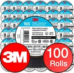 3M Temflex Vinyl Electrical Tape 165 Multi-purpose 3/4" 60FT Black 100 Rolls. Fixed Price $189.00.