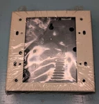 Wiremold V5747-2 Shallow Switch And Receptacle Gang Box Ivory New Sealed. Fixed Price $11.99.