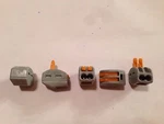 50 Pack Of Genuine Wago 222-412 Lever Nuts Pole Free Shipping !!!. Fixed Price $15.99.