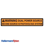 Pack Of 10: Hellermann Tyton Solar Label Dual Power Source QTY1. Fixed Price $9.98.