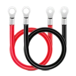 Nilight 6AWG 20INCH Battery Inverter Cables Terminals. Fixed Price $9.99.