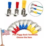 Piggy Back Insulated Spade Terminals 22-10AWG Wire Crimp Connectors 140-50PCS. Fixed Price $13.99.