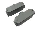 Scepter 50S Pvc Conduit Body T-style Removable Cover 1-1/2" Lot Of. Fixed Price $33.24.