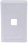 Hubbell 1-SOCKET Faceplate (IFP11W). Fixed Price $30.93.