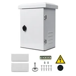 Metal Outdoor Enclosure With Rain Hood Electrical Box Weatherproof Wifi/netwo.... Fixed Price $204.56.