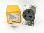 New Hubbell HBL9308 Flush Mount Receptacle 30A 125V 2P Wire Grounding. Fixed Price $29.95.