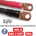 2/0 Awg 00 Gauge Copper Battery Cable Power Wire Auto, Inverter, Rv, Solar. Fixed Price $80.94.