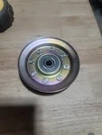 Flat Idler Pulley For Simplicity 1724387SM 40" 44" 50" 54" Decks Nos Oem. Fixed Price $29.97.