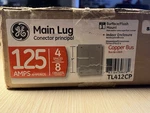 Ge TL412CP 125 Amp Main Lug Load Center Space 8 Circuit Indoor Surface/flush. Fixed Price $29.99.
