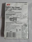 Ace 36290 Outlet Box Cover Horizontal Mount All-weather Gray Gasket & Screw. Fixed Price $9.99.