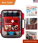 400 Pcs Osha/ansi Compliant First Aid Kit Type Iii Class Medical Profes.... Fixed Price $97.87.