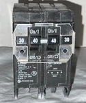 Used Eaton BQ230240 30A/40A 120/240V 4-POLE 10KA Plug-on Circuit Breaker Read. Fixed Price $15.29.