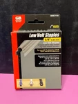 Gardner Bender MMS-3102 Low Volt Staples 1/4" 625 Pack New Sealed. Fixed Price $12.99.