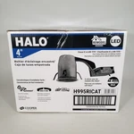 Halo H995RICAT 4" Led Remodel Housing (6 Pack) T24 Air Tite Recessed Cans Nib. Fixed Price $119.99.