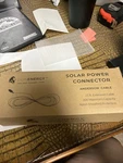 Lion Energy, Solor Power Connector Anderson Cable, 25A, Ft #50170031. Fixed Price $19.95.