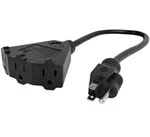 Stanley 30669 2FT 3OUT Power Black Pro Extension Cord *new With Tags*. Fixed Price $20.00.