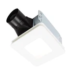 Broan-nutone BEL6 White Lighted Bathroom Exhaust Fan 60 Cfm 0.9 Sone Led New. Fixed Price $56.99.