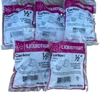 Carlon Nylon Two Piece 90DEGREE Liquidtight Connector 1/2" LT950G-B1 (lot Of 5). Fixed Price $15.99.