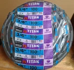 100' Southwire Titan 2, 3/4" Metallic Liquidtight Flexible Direct Burial Conduit. Fixed Price $119.99.
