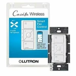 *new* Lutron Caseta Smart Fan Speed Control Single Pole, White Pd-fsqn-wh-r. Fixed Price $59.99.