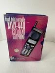 Audiovox Cellular Car Telephone MVX-440 Black Brick W/battery. Fixed Price $36.00.