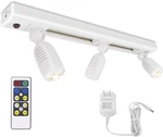 Track Lighting Led Spotlights With 3 Rotatable Heads Under Plug. Fixed Price $39.36.