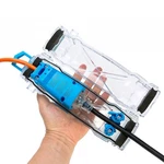 Ampfibian Weatherproof 15A Caravan Surge Protector With Outlet Tester S1000DX. Fixed Price $92.64.