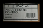 Nutone IC-401WH Indoor Remote Control White For IM-4006 Intercom Speakers. Fixed Price $24.99.