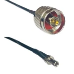 LMR100 N Male To TS-9 Coax Rf Cable Usa-ship Lot. Fixed Price $12.06.