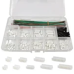 140 Pcs Zh 1.5MM Jst Connector Kit 2/3/4/5/6/7/8/9/10 Pin Housing 28AWG Cable. Fixed Price $21.63.