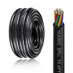 Gauge 8 Conductor Electrical Wire, 16.4FT 16AWG Pvc Thermostat Low V.... Fixed Price $43.62.