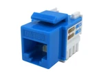 100 Lot Cnaweb CAT5E RJ45 Modular Keystone Network Jack, 110 Style, Blue. Fixed Price $68.50.
