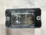 Of 30 Steel City 58361 Galvanized Utility Outlet Boxes 1/2" Ko New Old. Fixed Price $79.99.