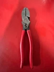 Gb GCP-400 9-1/2" Linesman Electrical Red Rubber Handle Plier With Cutter. Fixed Price $19.99.