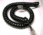 2-PACK Handset Cord Uniden Slimline Phone 1100BK 1260BK 1360BK 1380BK Black 9FT. Fixed Price $8.99.