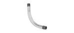 Halex 64105 Rigid Elbow, 90 Deg Angle, 1/2 In, Steel, Galvanized. Fixed Price $9.78.