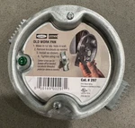 Hubbell Raco 297 Round Old Work Pan Ceiling Rated Box 4" 1/2" Steel Fixture. Fixed Price $13.49.