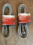 (2) 9 16 Gauge 13AMP Wire Replacement Cords For Power Tools, Appliances. Fixed Price $23.95.