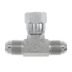 Branch Hydraulic Fitting 3/4" Swivel X Flare 12MJ-12MJ-12FJS. Fixed Price $12.99.