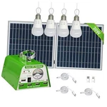 Solar Lights For Inside, 4 Bulbs Shed With On Off Switch, 30W. Fixed Price $203.98.
