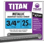 1-SOUTHWIRE 3/4 In. 25 Ft. Flexible Electrical Metal Conduit 55082721. Fixed Price $98.89.