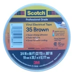 Scotch, Professional Grade Vinyl Electrical Tape Brown. Fixed Price $9.99.