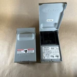 Siemens 60-AMP 240V Non-fused Ac Disconnect Switch, WF2060, Lot Of. Fixed Price $26.14.