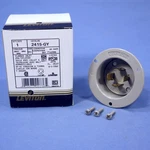 Leviton Gray L14-20P Locking Flanged Inlet Turn Twist Plug 20A 125/250V 2415-GY. Fixed Price $12.44.