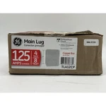 New Ge TL412CP Electrical Enclosure 125 Amp Space 8 Circuit Grey Main Lug. Fixed Price $29.99.