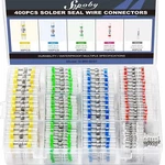400PCS Seal Wire Connectors, Sopoby Self Soldering Heat Shrink Butt.... Fixed Price $37.30.