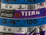 New Southwire 3/4 In. 100 Ft Liquidtight Flexible Metallic Titan Steel Conduit. Fixed Price $169.00.