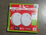 First 2-IN-1 Smoke & Carbon Monoxide Alarms With Voice Alerts Pack. Fixed Price $32.95.