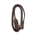 Ho Wah Genting Extension Cord, 16/2 SPT-2 Brown, Low Profile Polarized Slend. Fixed Price $11.99.